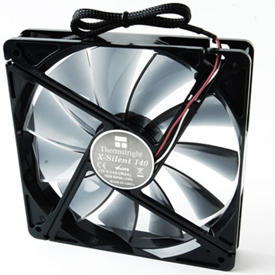 X-Silent 140 Includes tooling-free Anti-vibration Rubber screws for use on the chassis fan : image 2