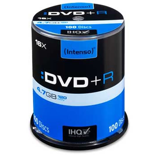 Intenso DVD+R 4.7GB Media 16x 120min : image 1
