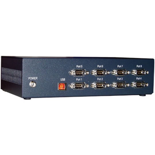 8 Port Serial to USB Adaptor from Brainboxes US-279