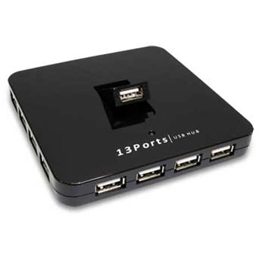 ScanFX USB 2.0 13 Port HUB with PSU USB2-3013HUB : image 1