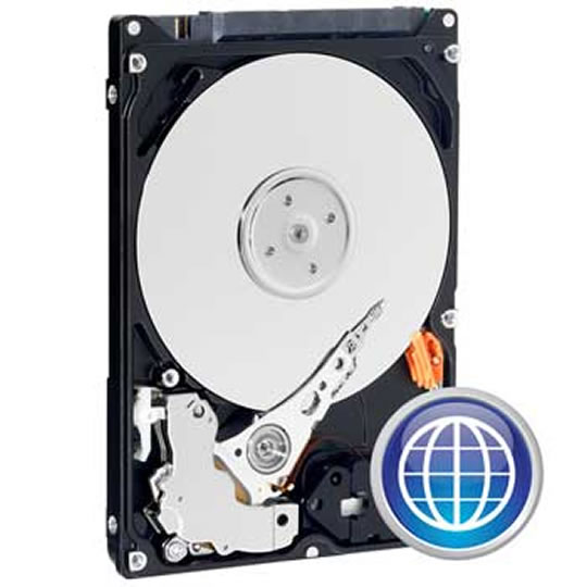 Western Digital Scorpio Blue 320GB 2.5" Notebook Hard Drive : image 1