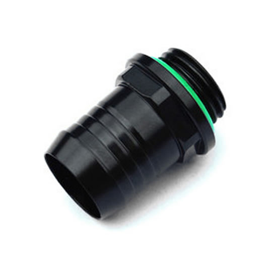 Bitspower BP-MBWP-C01 1/4" BSPP - 1/2" ID Hose Tail - Matte Black : image 1