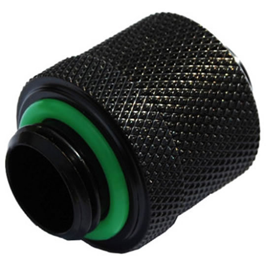 Bitspower BP-MBCPF-CC2 1/4" BSPP - 3/8" ID - 1/2" OD Compression -Matte Black : image 3