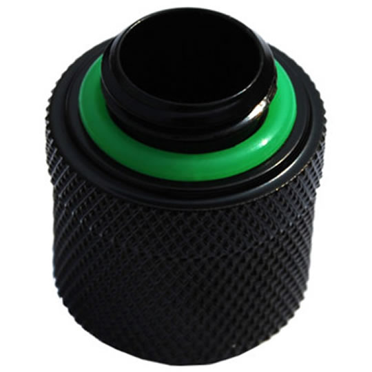 Bitspower BP-MBCPF-CC2 1/4" BSPP - 3/8" ID - 1/2" OD Compression -Matte Black : image 4