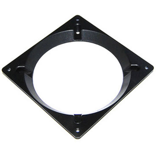 Bitspower BP-FA140120-BK 140mm -120mm Fan Adapter - Black : image 1
