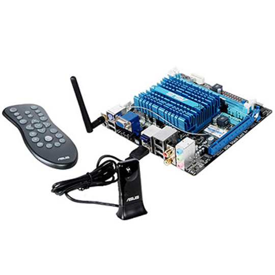 ASUS AT3IONT-I DELUXE NVIDIA ION Integrated Intel Atom N330 CPU (1.6GHz) Motherboard : image 3