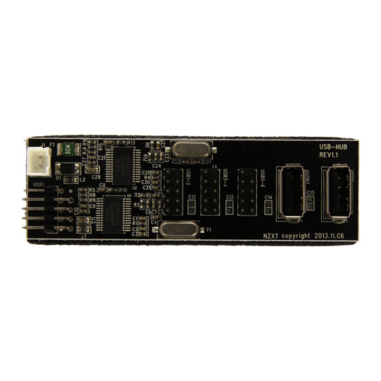 NZXT IU01 USB Expansion gives you 6 Internal and 2 External USB's : image 1