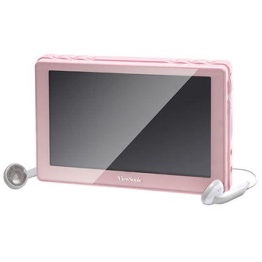 Viewsonic VPD-400-908 4.3" Personal Media Player - Pink : image 2