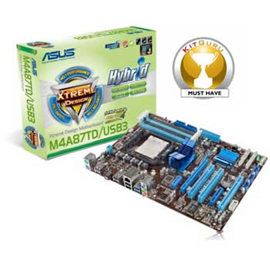 ASUS M4A87TD/USB3 AMD 870 AM3 Motherboard : image 1
