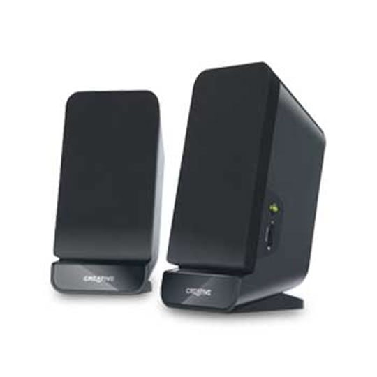 Creative Labs A60 2.0 Speakers 4W Desktop Speakers Black : image 1