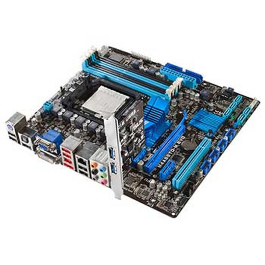 ASUS M4A88TD-M EVO/USB3 AMD 880G AM3 Motherboard : image 2