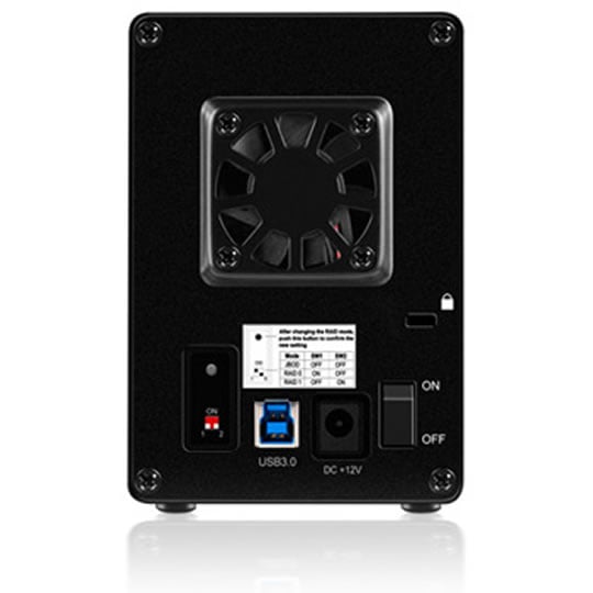 Icy Box External Raid Storage for 2 x 3.5" SATA HDD with USB 3.0 interface : image 3