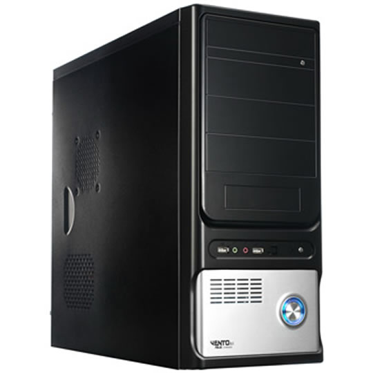 ASUS TA-8H1 Black/ Silver Midi Tower Case w/o psu : image 1