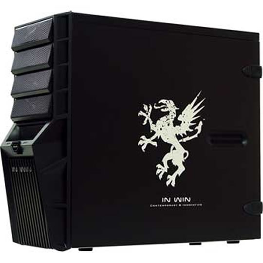 IN WIN Griffin Black Mid Tower Computer Case : image 2