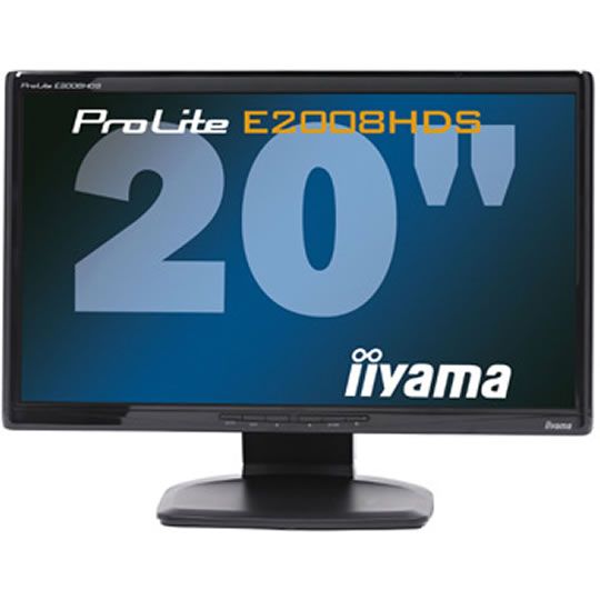 Iiyama 20" LCD Monitor 2ms with DVI/VGA and Speakers : image 2