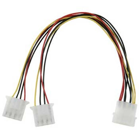 25cm IDE Cable ICIDU Internal Power Splitter : image 1