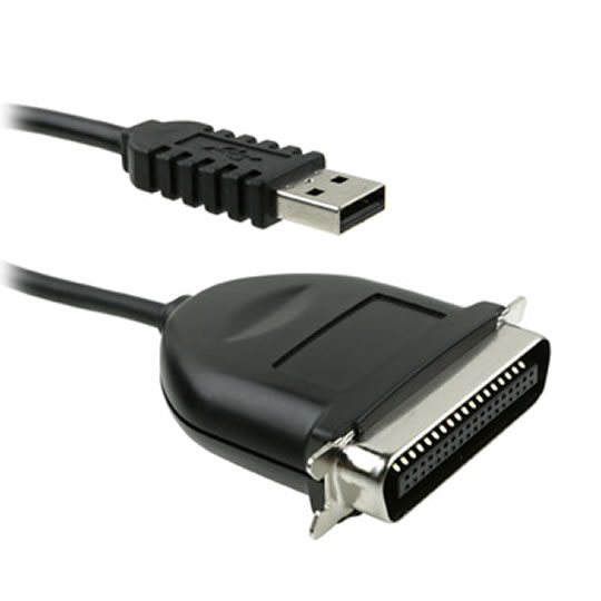 USB to ParallelCable A Male - 36pin Parallel M C06 : image 1