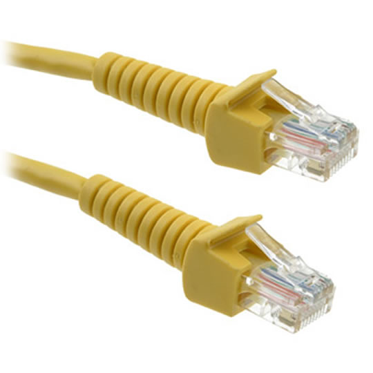 ICIDU 50cm CAT 5e RJ45 Yellow Cable : image 1