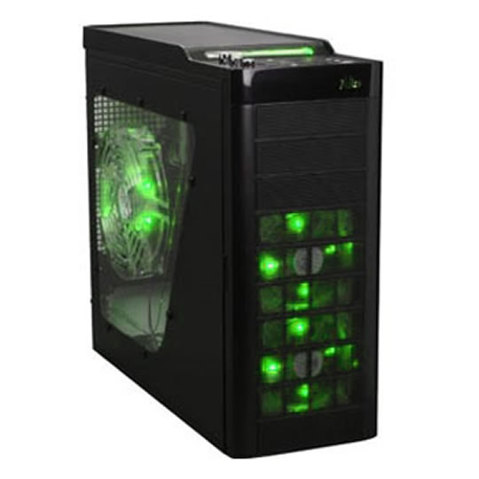 Xclio / Meridian Technology Blackhawk Black Tower Computer Case : image 2
