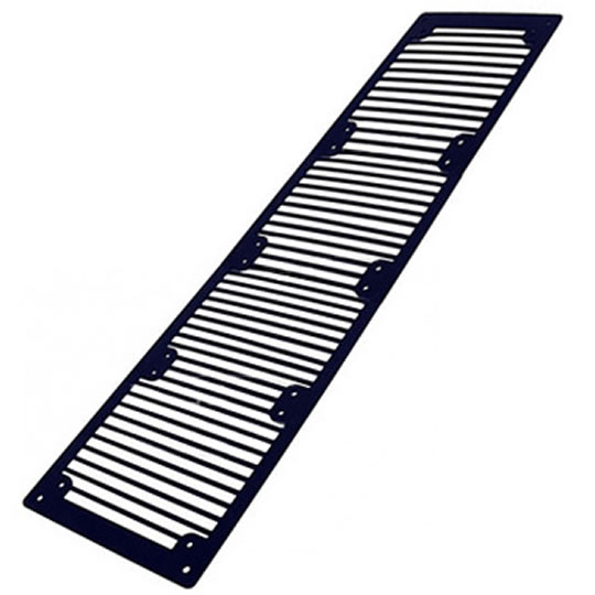 Phobya radiator grill quad (480) Stripes - black : image 1