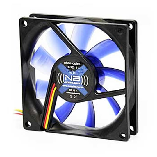 Noiseblocker 80mm NB-BlacksilentFan XC1 (80x80x20mm) : image 1