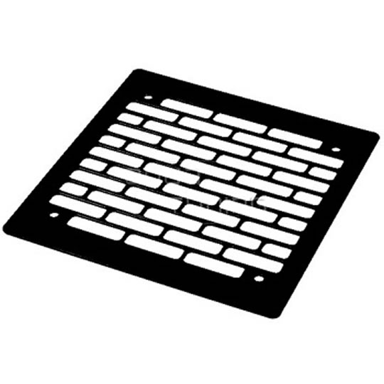 Phobya radiator grill single (120) Bricky - black : image 1