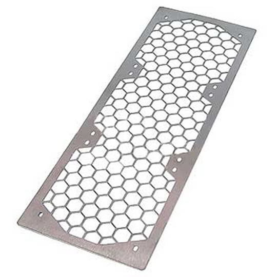 Phobya Radiator Grill Triple 360mm HEXX - Silver : image 1