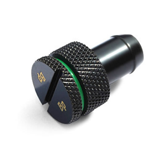 Bitspower BP-MBWP-C31 Matt Black Sealing Plug for ID 1/2" Tube : image 1