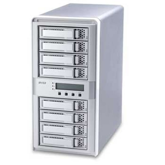 Areca ARC-5040 8-bay Sata II Hi-Speed Hot Swap Raid USB 3 & 2/eSATA/Firewire 800 /iSCSI/AoE : image 1