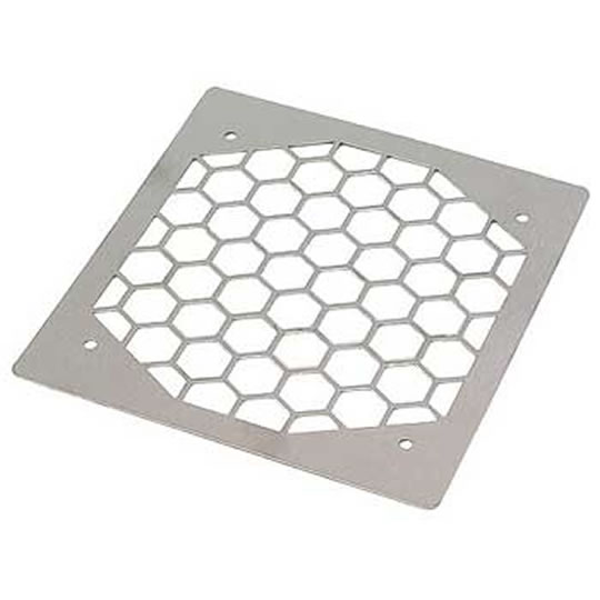 Phobya radiator grill single (120) HEXX - Silver : image 1