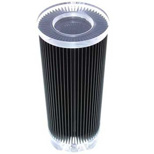 150mm Black Passive Aluminium Reservoir : image 1