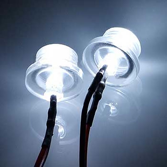 Phobya 83069 Twin 3mm ultra-bright White LEDs : image 1