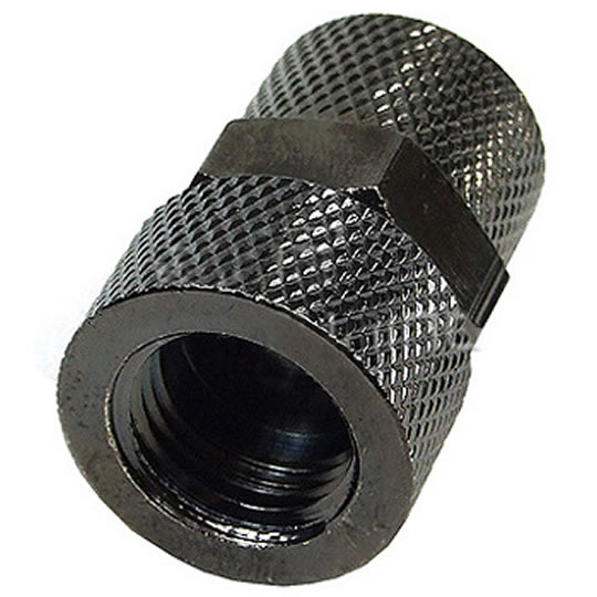 Phobya Anti-Twist adaptor G1/4" inner thread to G1/4'' inner thread - black nickel : image 1
