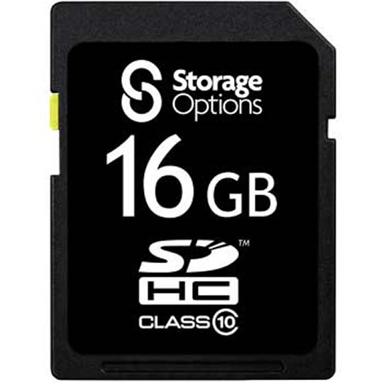 SDHC10-16 16GB Storage Options Secure Digital High Capacity (SDHC) : image 1