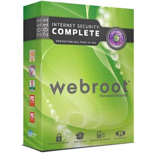 Webroot Internet Security Complete 2011 : image 1