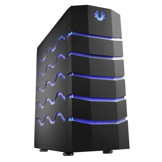 Bitfenix Colossus, Monilith Black, with Blue/Red Switchable LED, USB3 Ready, Full Tower Case w/o PSU : image 1