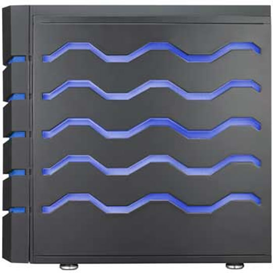 Bitfenix Colossus, Monilith Black, with Blue/Red Switchable LED, USB3 Ready, Full Tower Case w/o PSU : image 3