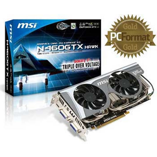 1GB MSI NVIDIA GTX 5460 HAWK Graphics Card : image 1