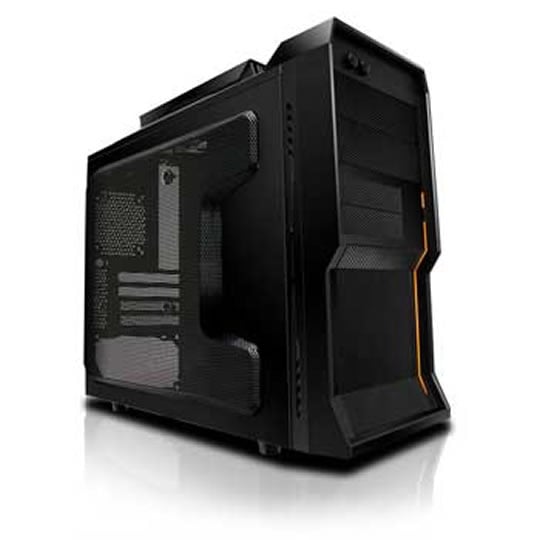 NZXT Vulcan Black Micro-ATX Case Gaming Case with Handle w/o PSU (ATX PSU Fits) : image 1