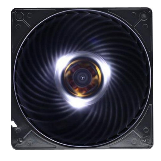 SilverStone Air Penetrator 120mm Fan White with LED for Case or CPU Cooler : image 1