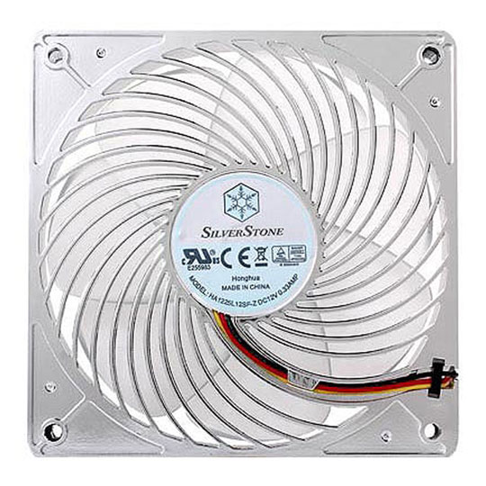 SilverStone Air Penetrator 120mm Fan White with LED for Case or CPU Cooler : image 3