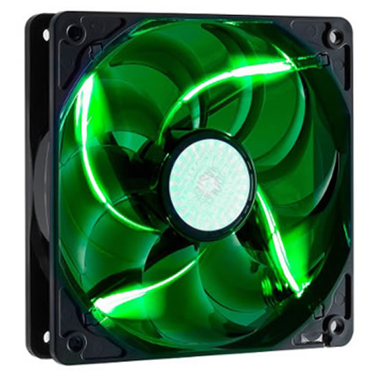 Cooler Master SickleFlow 120MM Quiet Case/CPU Fan Black with Green LED : image 1