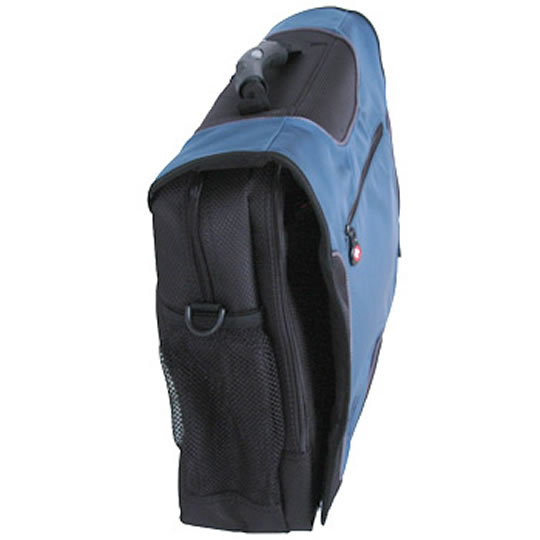 SwissTech SBC-LSM02. Lake Messenger, Black/Blue, Notebook Bag for upto 16" Laptops : image 2