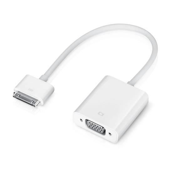 Apple iPad Dock Connector to VGA Adapter : image 1