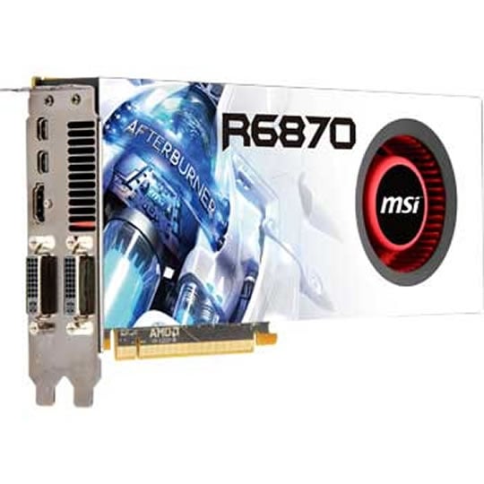 MSI HD 6870  ATI - AMD Radeon Graphics Card - 1GB : image 1
