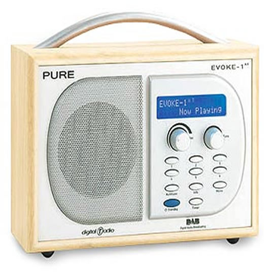 Pure Evoke1-XT (Maple) DAB Radio : image 1