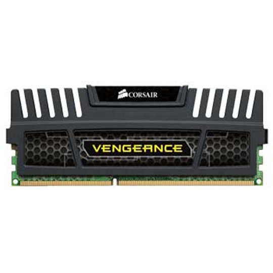Corsair Memory Vengeance Black 4GB DDR3 1600 MHz CAS 9 XMP Dual Channel Desktop Sandybridge Ready : image 1