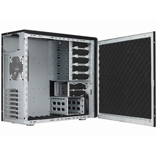Cooler Master Sileo Mid Tower Black Case with Cooler Master 500W PSU RC-500-KKP3-GP : image 3