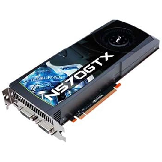 MSI GeForce GTX 570 1280MB NVIDIA Graphics Card : image 1