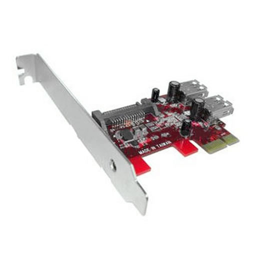 Lycom UB-114S Internal SuperSpeed USB3.0 (NEC) 2Ports Low Profile PCI-e Host Adaptor : image 1